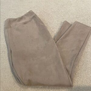 Suede Tan Pants